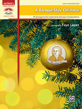 A Baroque-Style Christmas piano sheet music cover